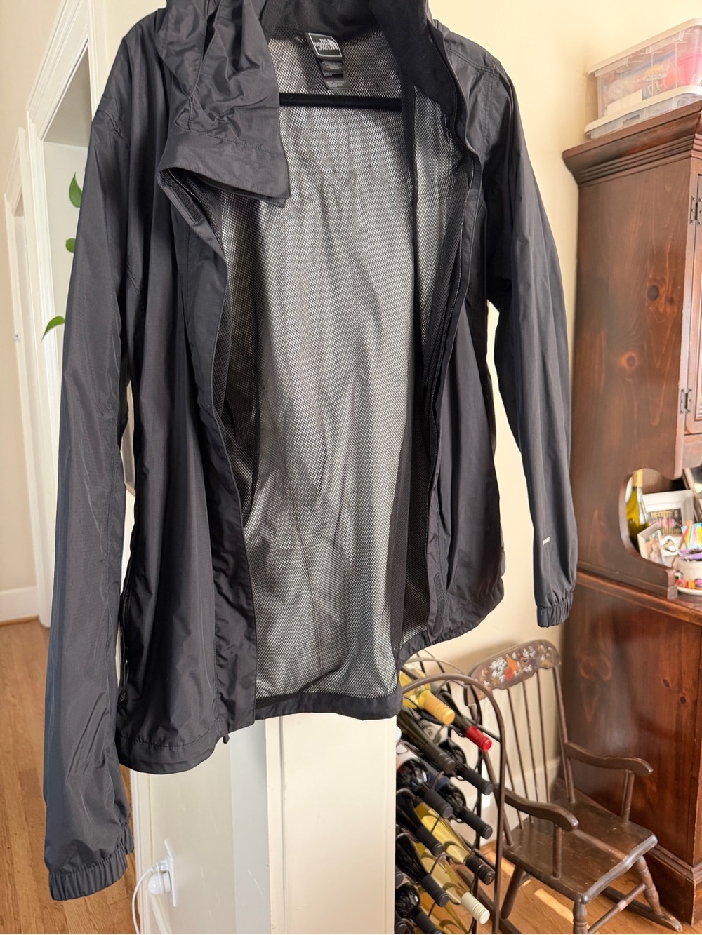 The North Face Black Hooded Utility Jacket